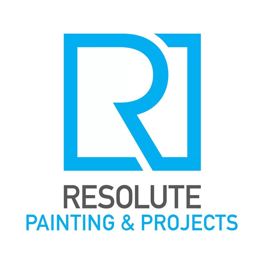 Resolute Painting And Projects Logo.