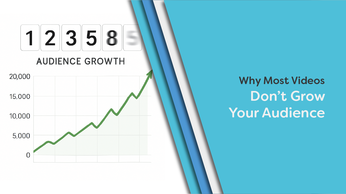 Why Most Videos Don't Grow Your Audience.